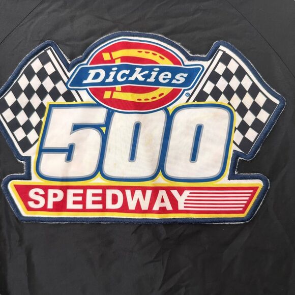 DICKIES 500 Speedway Racing Jacket Cropped Black Small - Picture 4 of 6